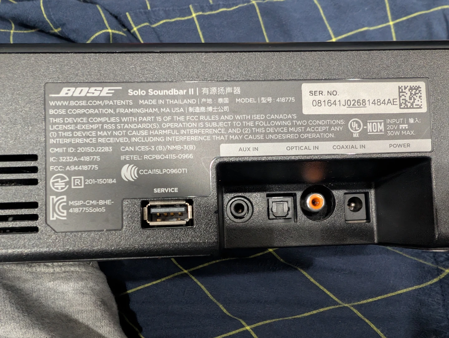 Bose Solo Soundbar II - photo 2