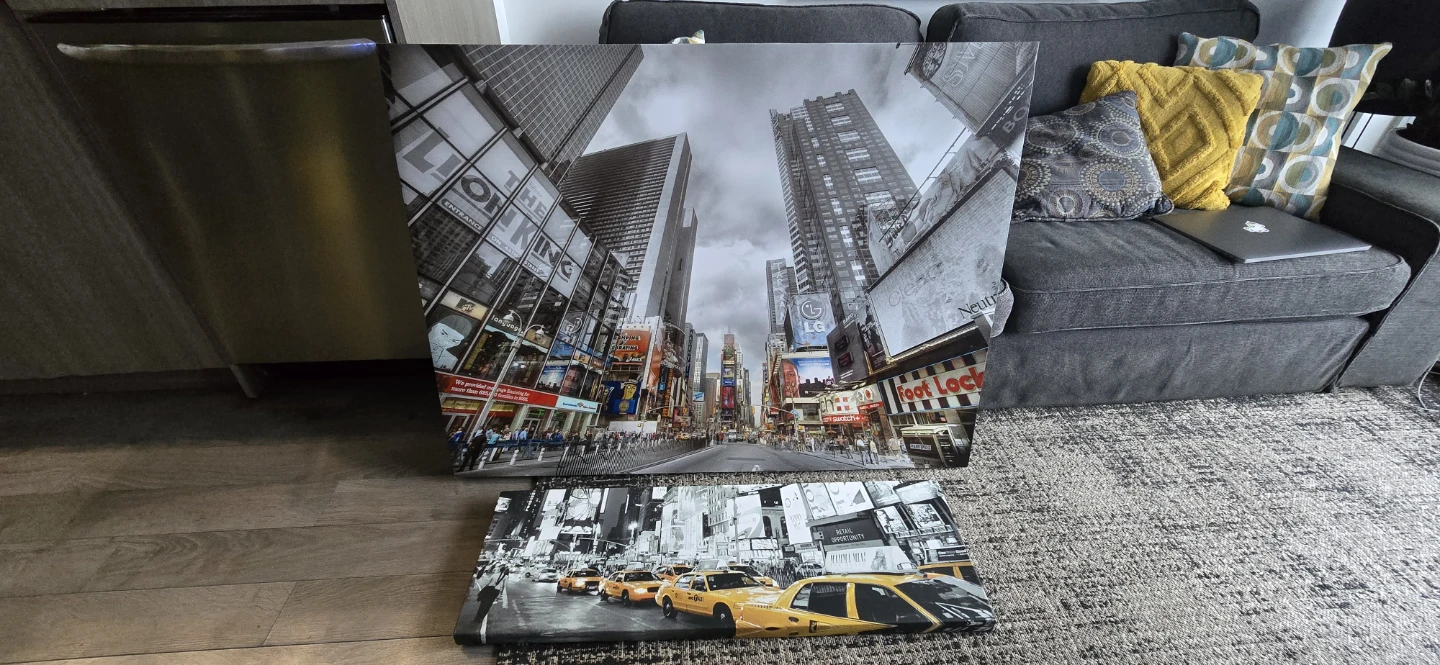 New York City Taxi Canvas Wall Art - photo 3