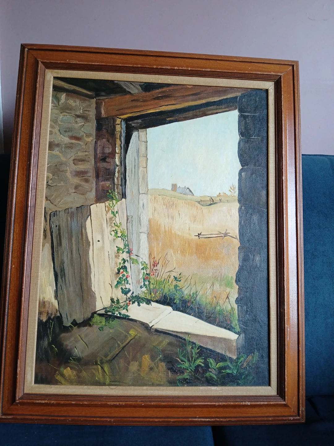 Subject: A "view through a barn door"