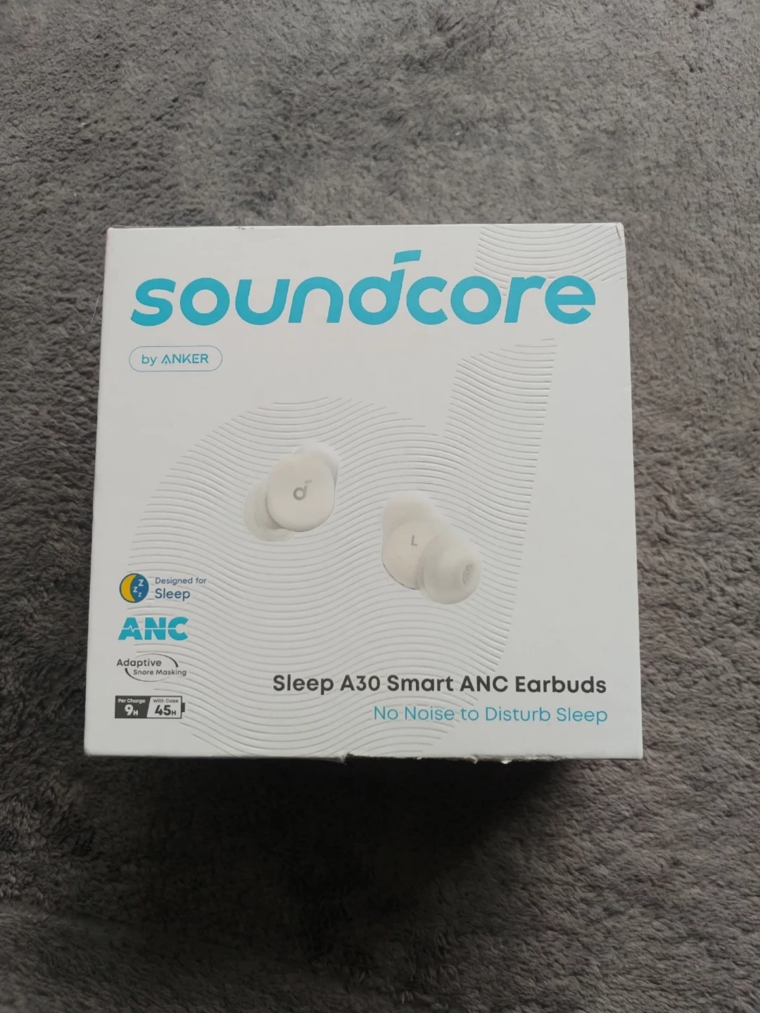 Soundcore Sleep A30 Smart ANC Earbuds by Anker