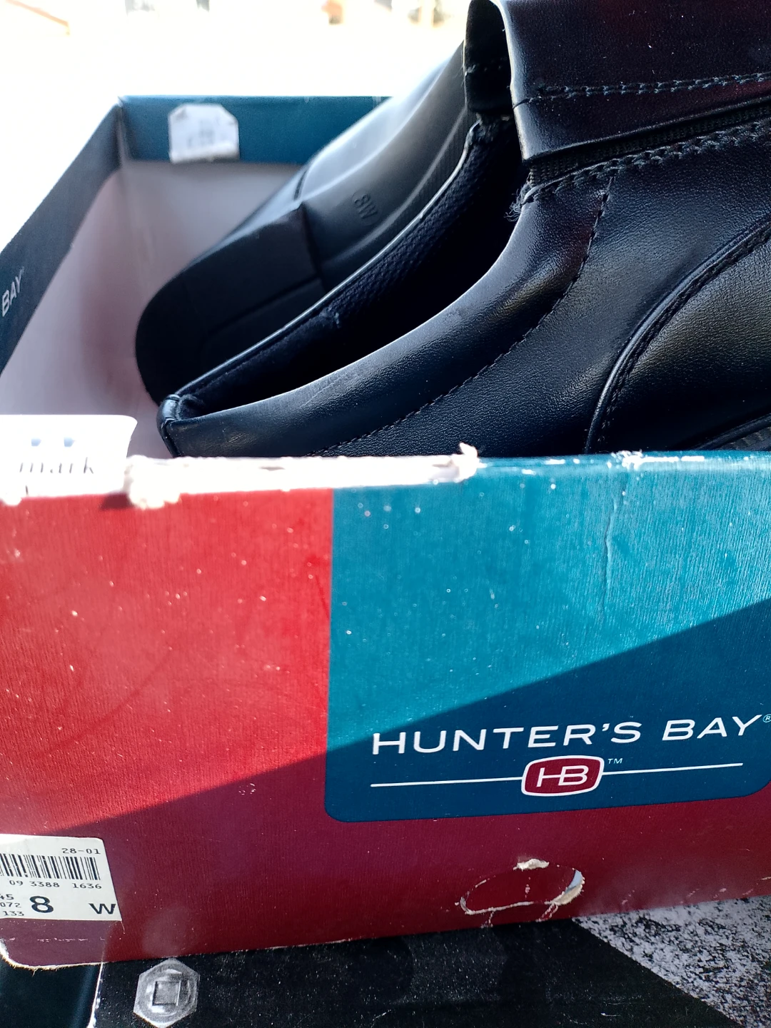 Hunter's Bay Men's Black Slip-On Shoes Size 8 - photo 3