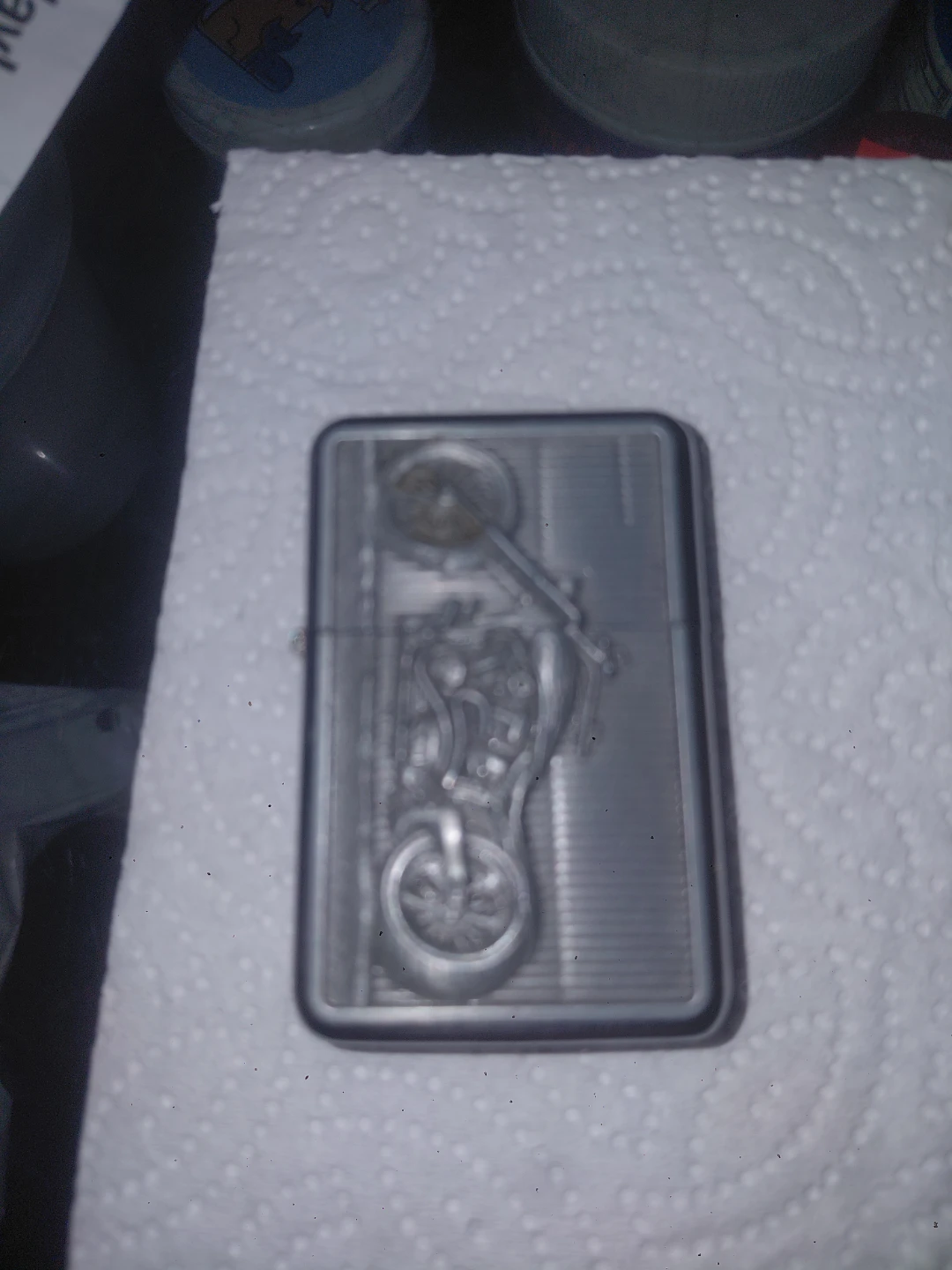Engraved Motorcycle Design Lighter - photo 2