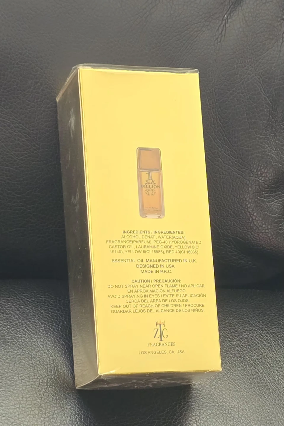 Brand new Man's Billion Eau de Parfum 100ml for sale - photo 2