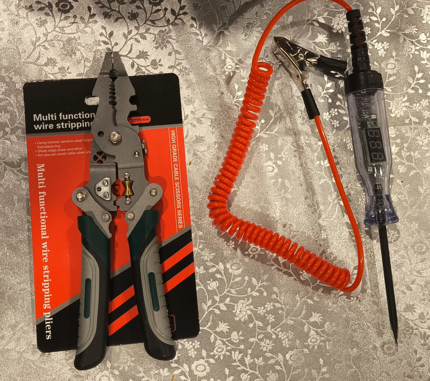 Electrical Tool Set | Wire Stripper + Voltage Circuit Tester - photo 3