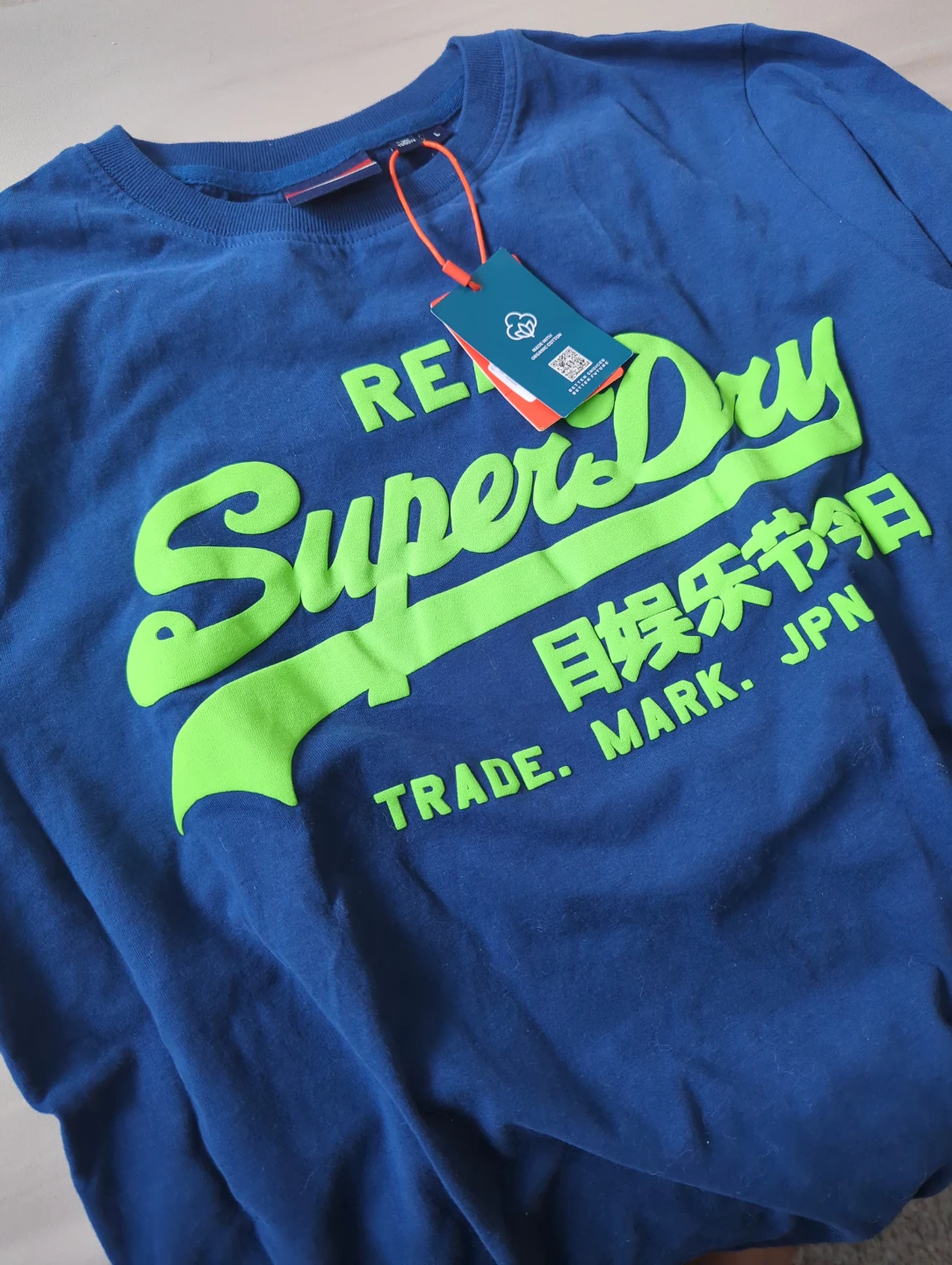 Superdry Men's T-Shirt - Blue, Size L - photo 3