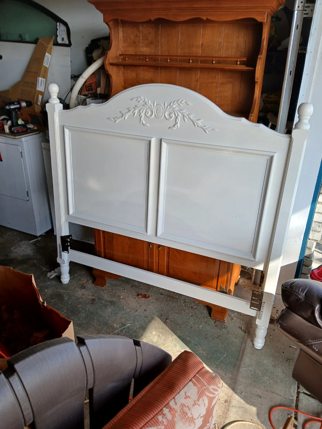 White Headboard Full Size