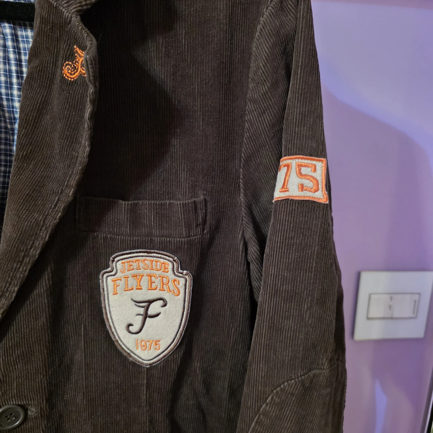 Vintage Riverisland Blazer with patches - Brown, Size M - photo 4