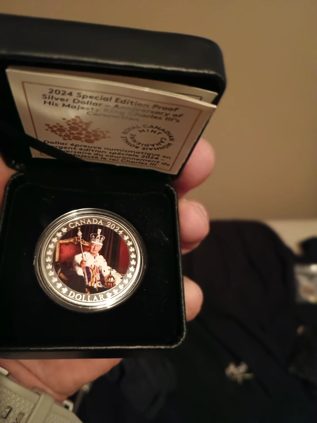 2024 Canada Special Edition King Charles III  Silver Dollar - photo 2