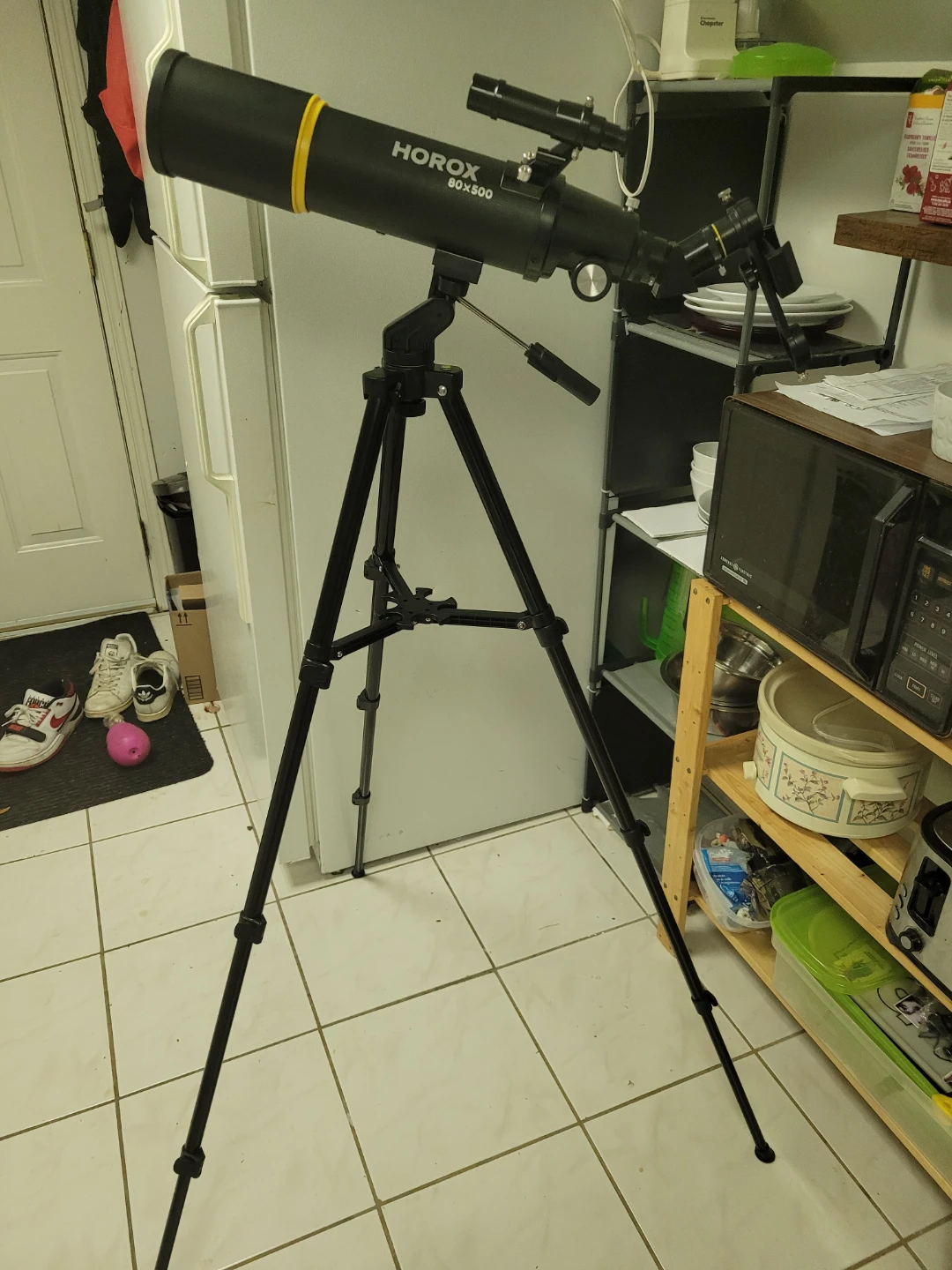 HOROX 80x500mm Telescope with Tripod - photo 2