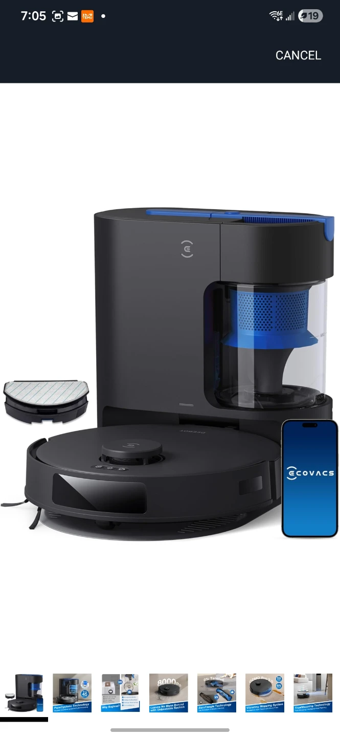 ECOVACS DEEBOT N20 PRO PLUS Robot Vacuum and Mop - photo 2