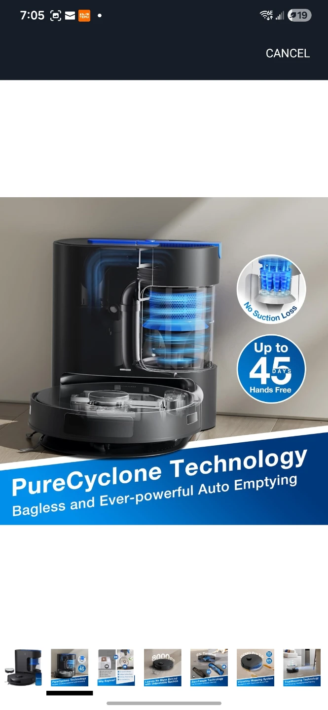 ECOVACS DEEBOT N20 PRO PLUS Robot Vacuum and Mop - photo 3