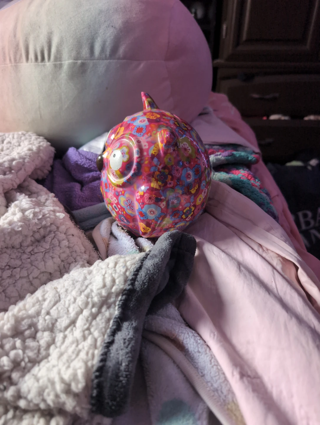 Owl Ceramic Piggy Bank - photo 4