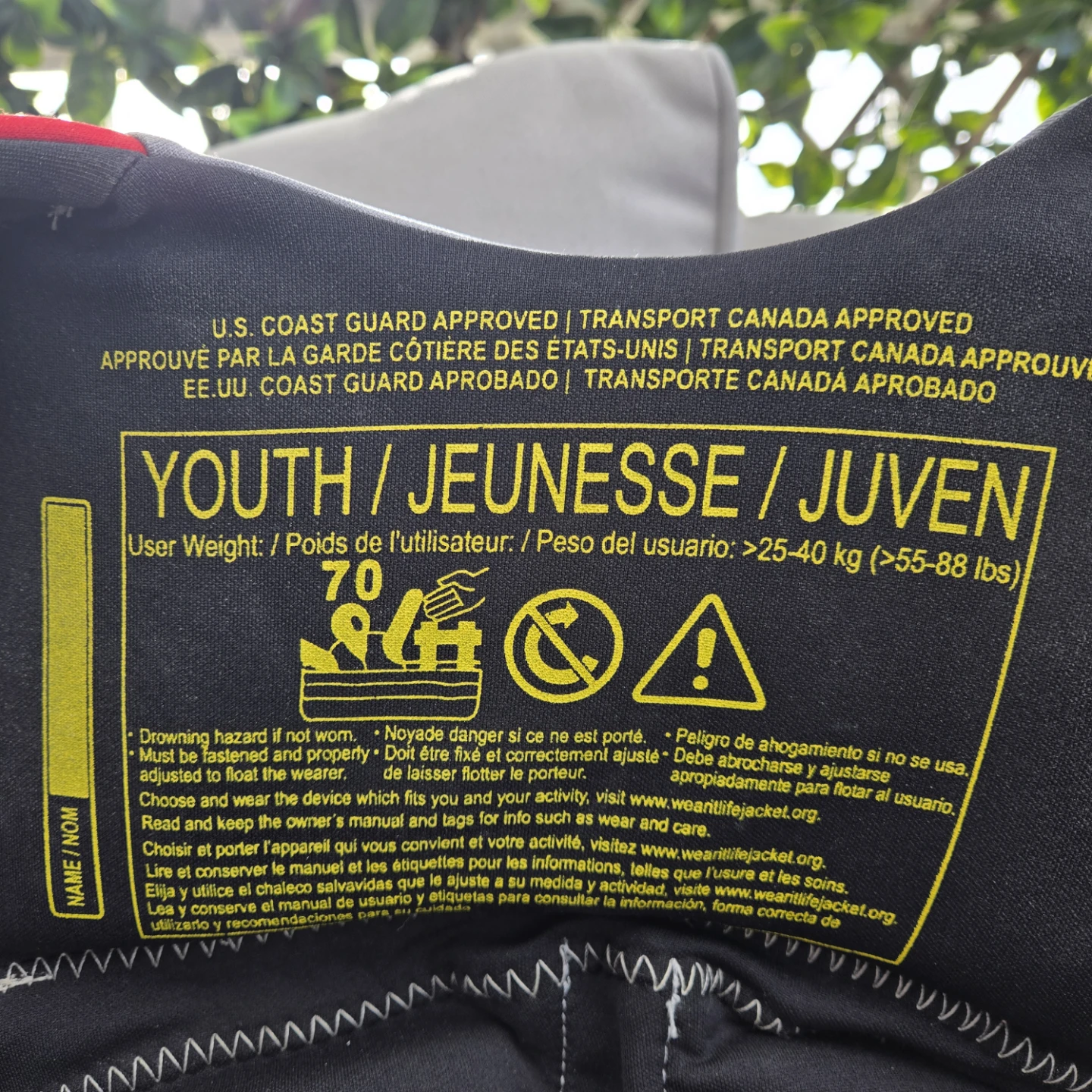 Kids toddlers life jacket pfd - photo 2
