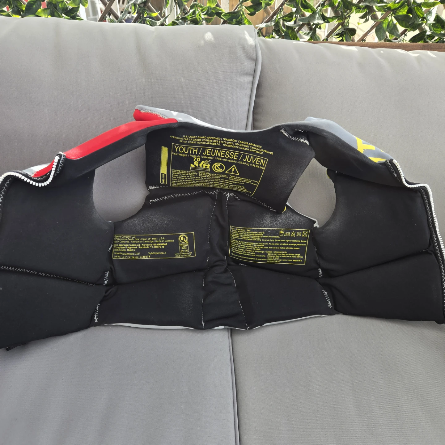 Kids toddlers life jacket pfd - photo 3