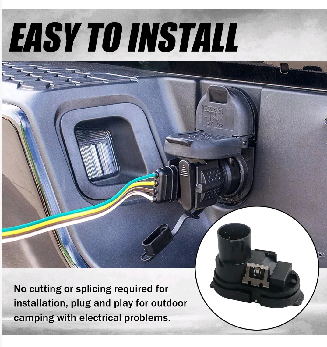 1.7/4 Plug Connector - 7-Pin Round & 4-Pin Flat - photo 5