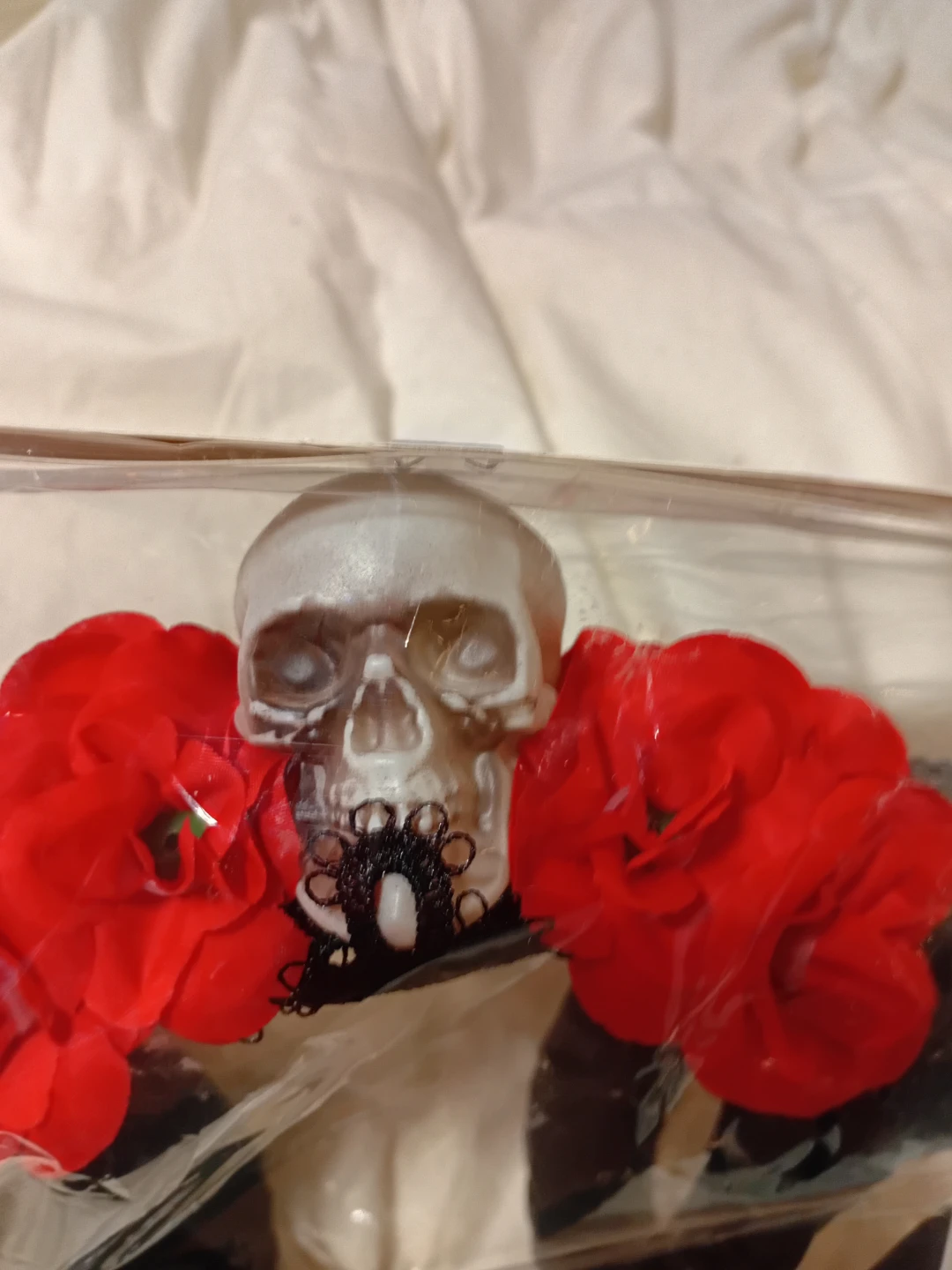 ALE-HOP Skull and Roses Headband - photo 2