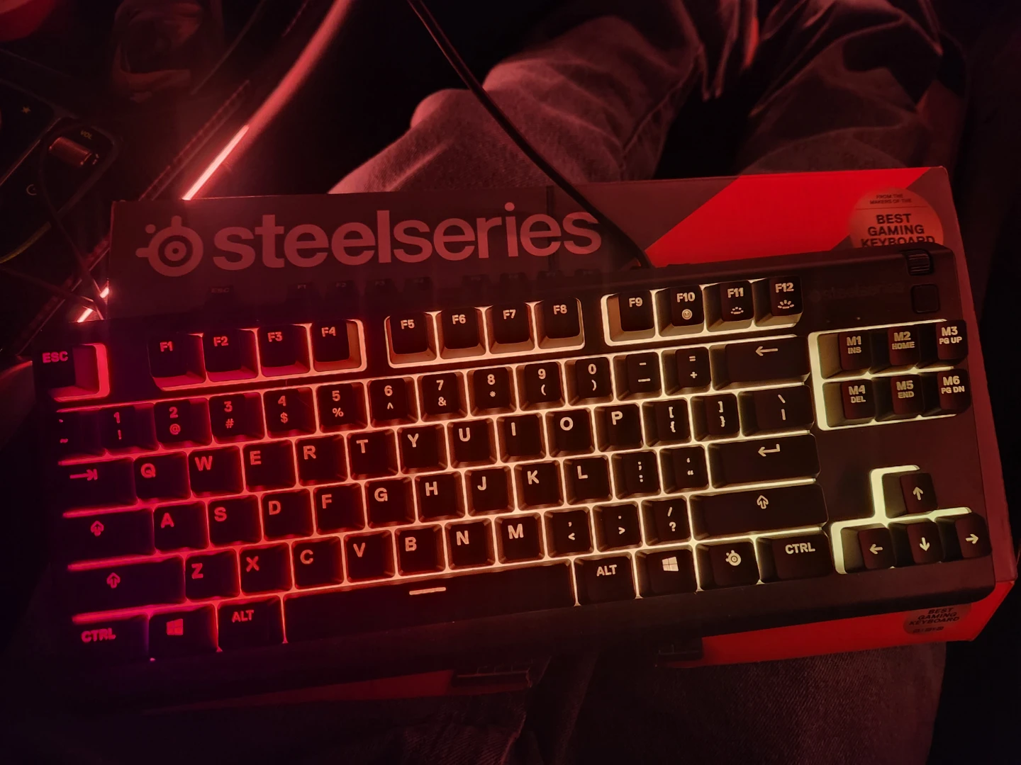 SteelSeries Apex 3 TKL Gaming Keyboard - photo 2
