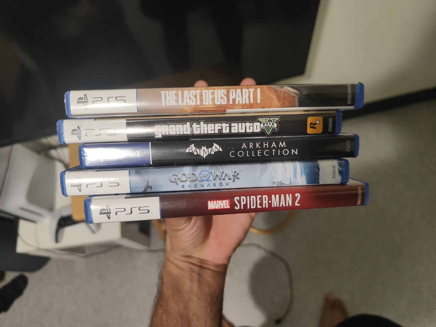 PlayStation 5 Console with Games - photo 3