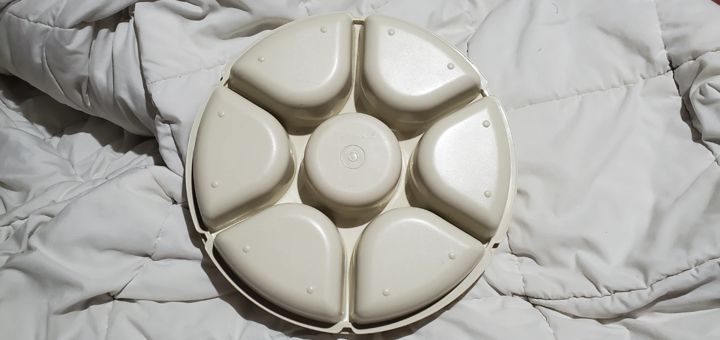 Tupperware Divided Serving Tray