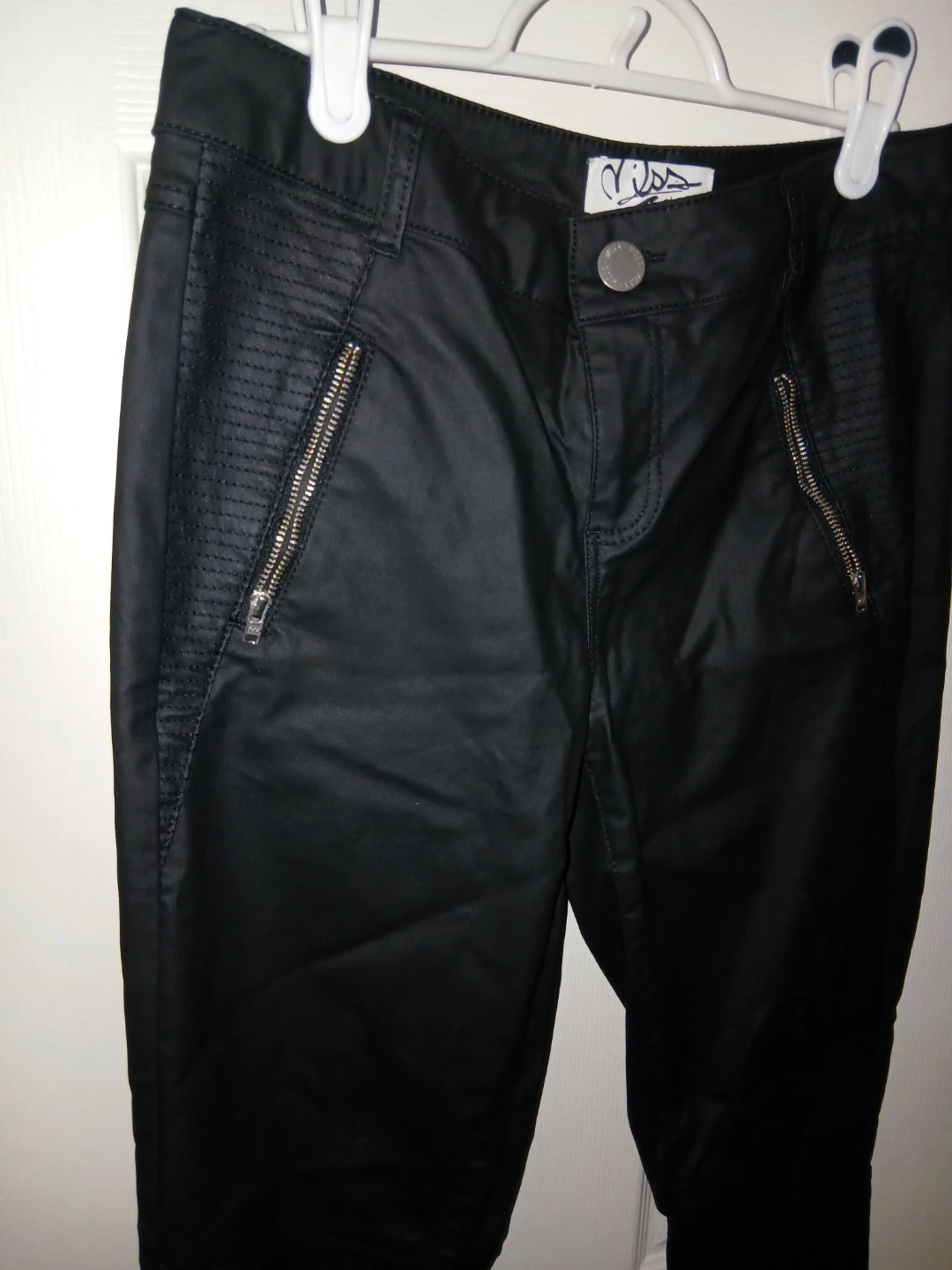 Miss Selfridge Denim Black Skinny Jeans - Size 4