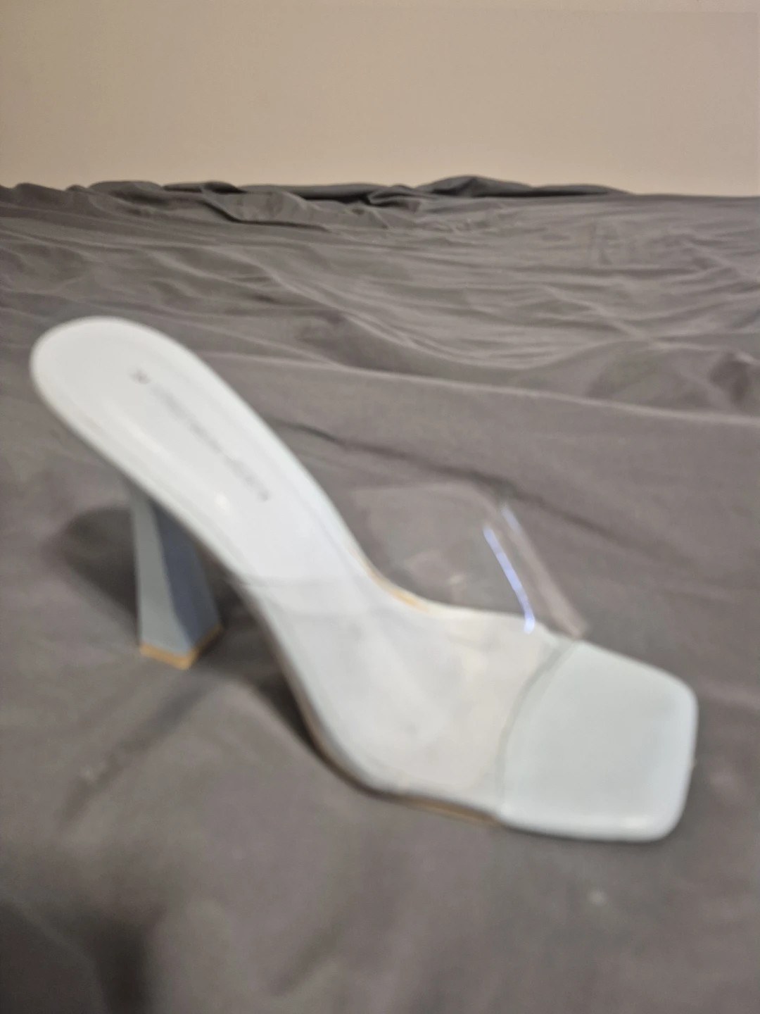 Streetwear Society Clear Strap Heels