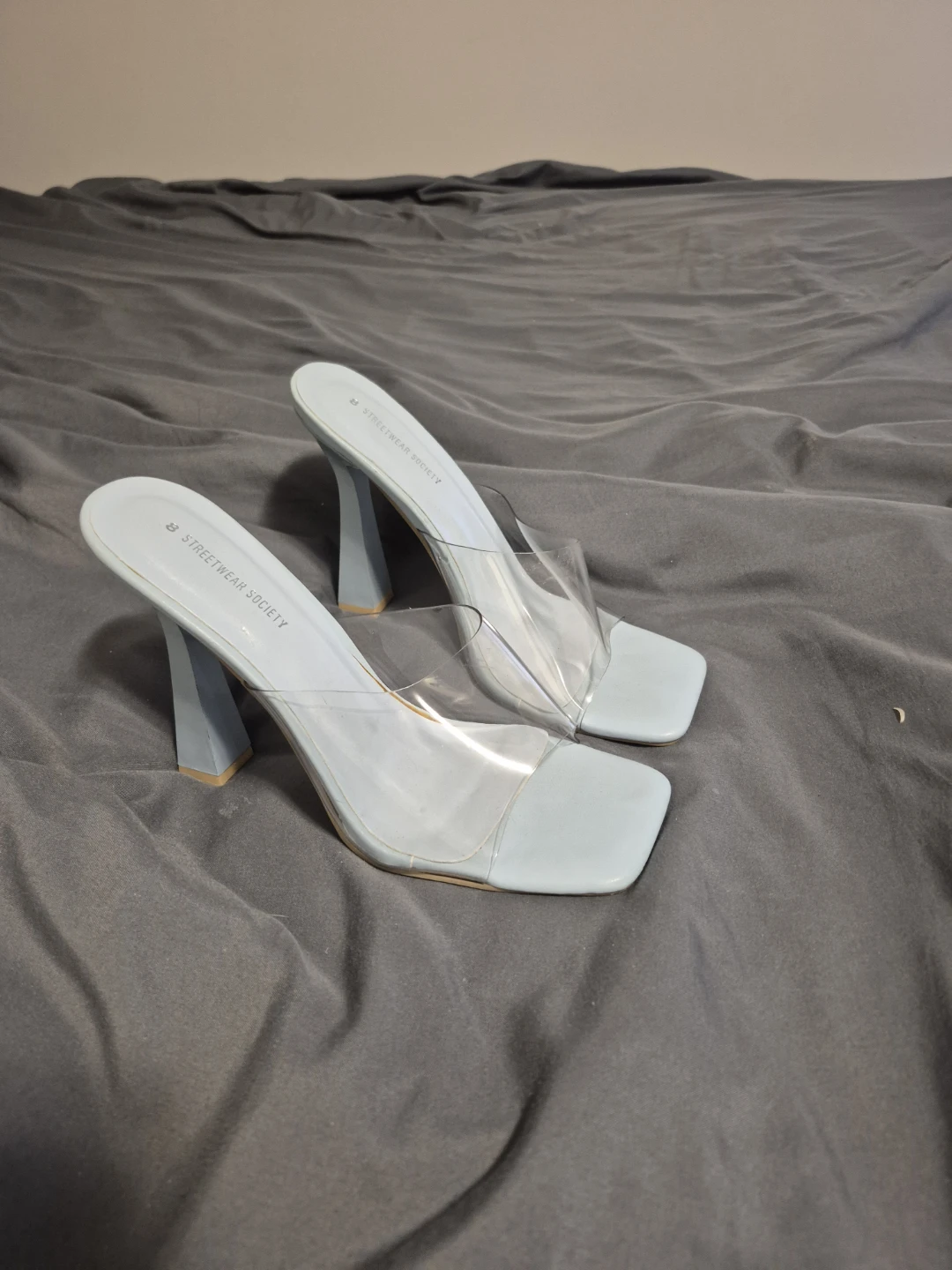 Streetwear Society Clear Strap Heels - photo 3