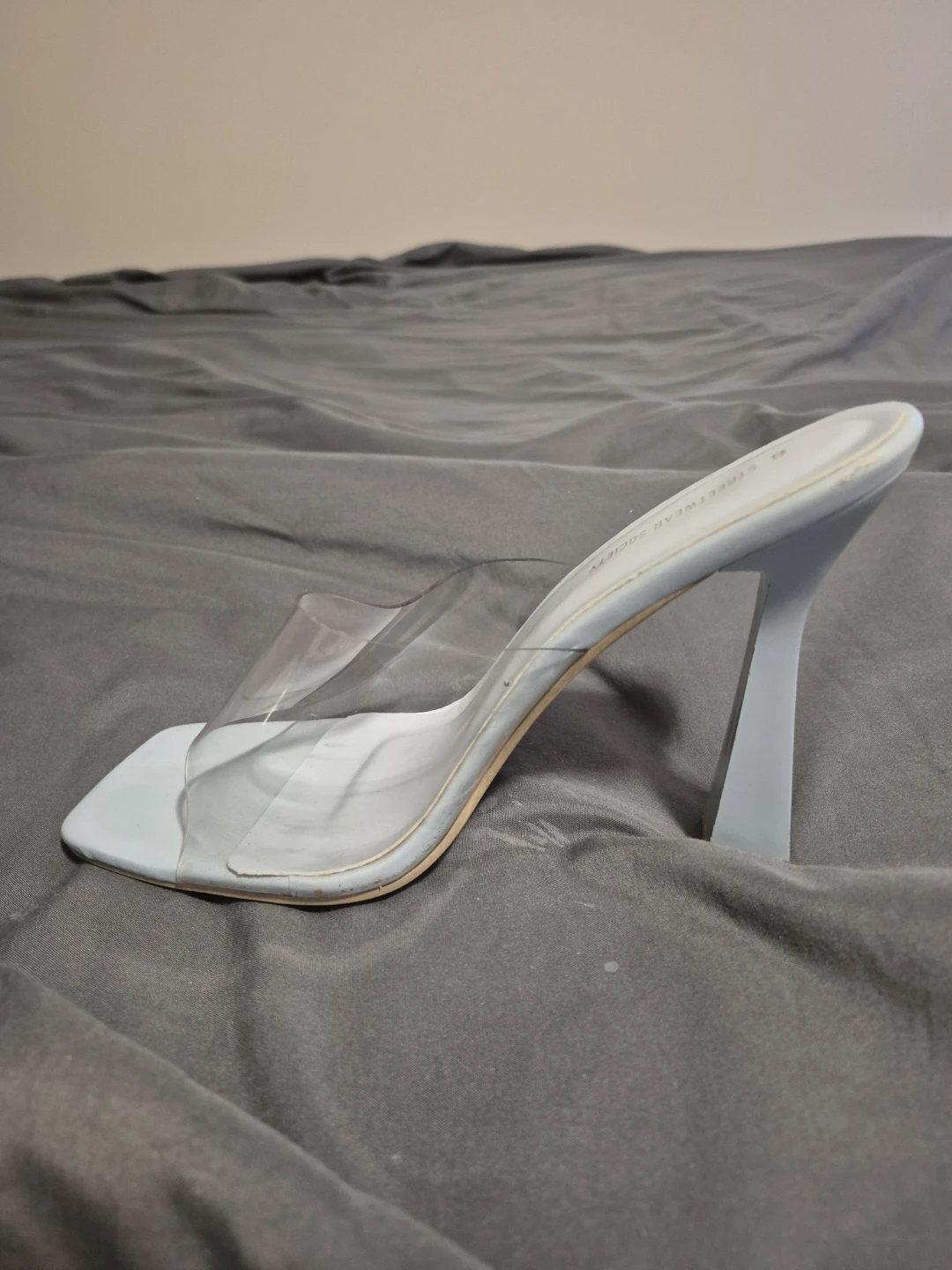 Streetwear Society Clear Strap Heels - photo 5