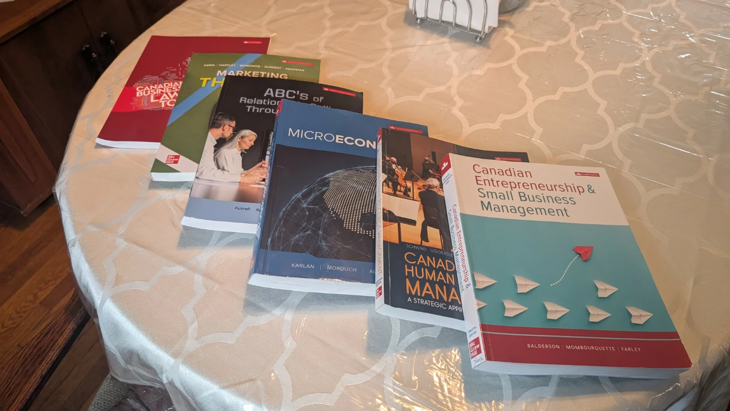 Collection of 5 Business Textbooks