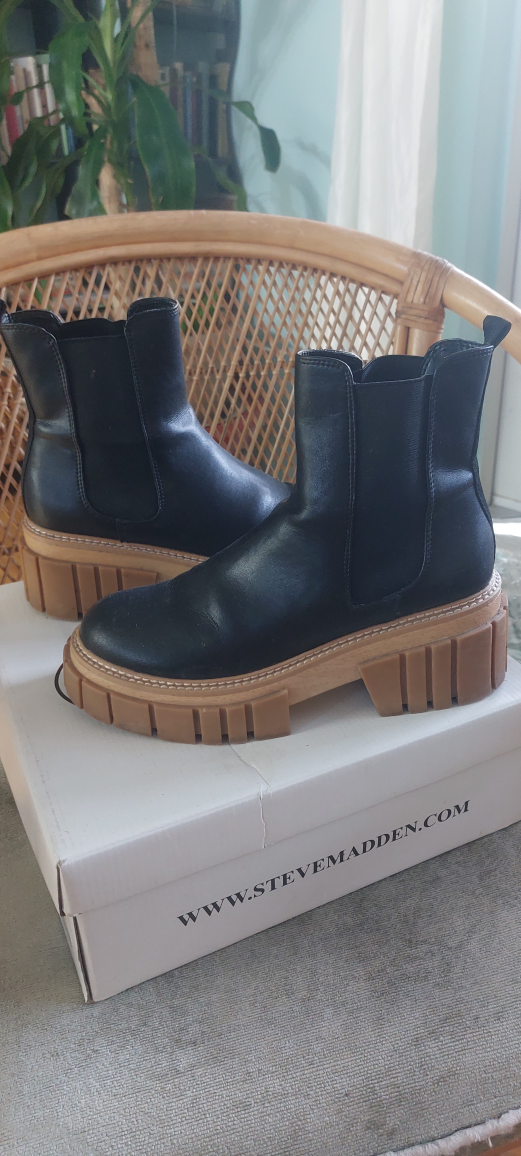 Steve Madden Women's Hailstorm Slip On Ankle Boots - Size 9 - photo 2