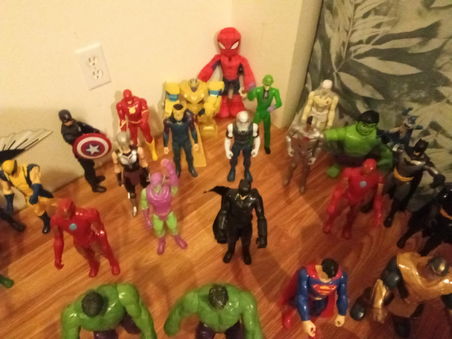 Collection of Marvel and DC Super Hero Action Figures - photo 3