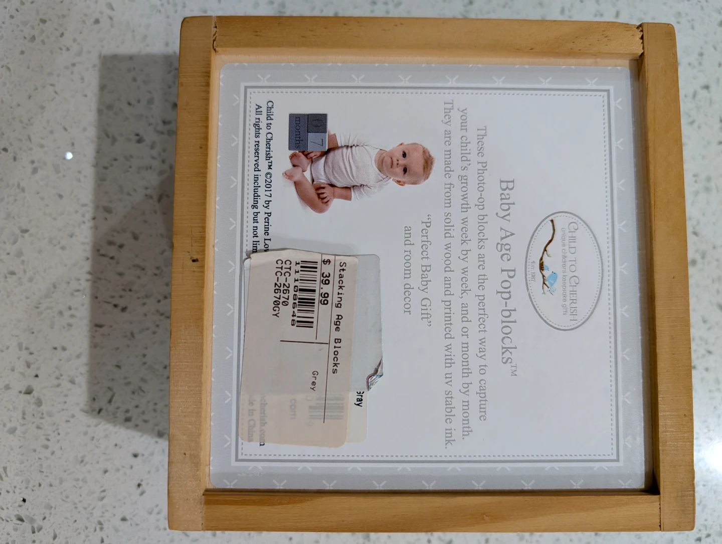 Child to Cherish Baby Age Pop-blocks - photo 2