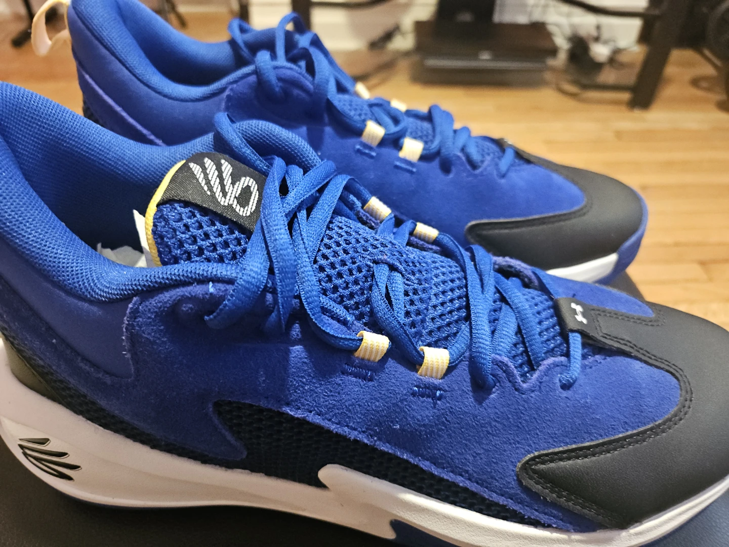 Under Armour Curry Basketball Shoes Blue Size 9 - photo 2