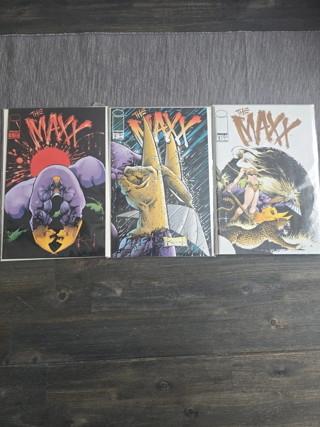 The Maxx Comic Books Lot (Issues 1-3)