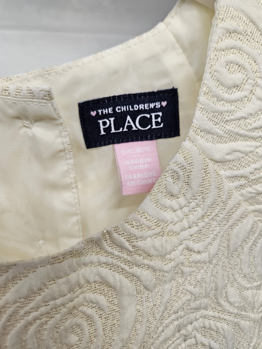 The Children's Place  Dress - Cream Floral Pattern - 9-12 M - photo 2
