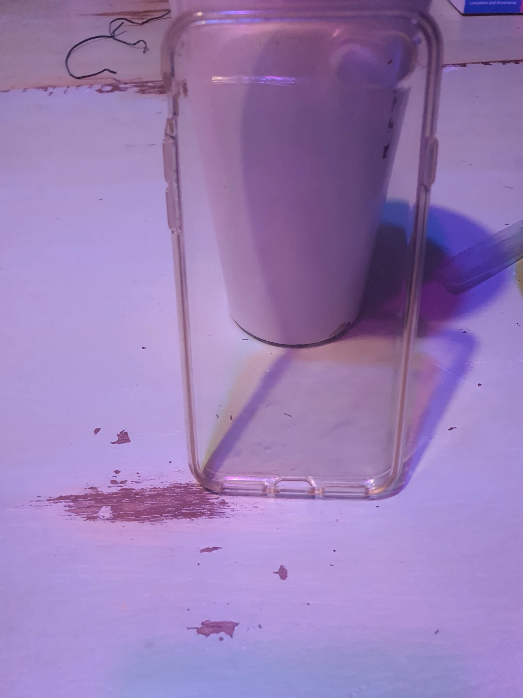 Clear Phone Case IPHONE SE 🧡