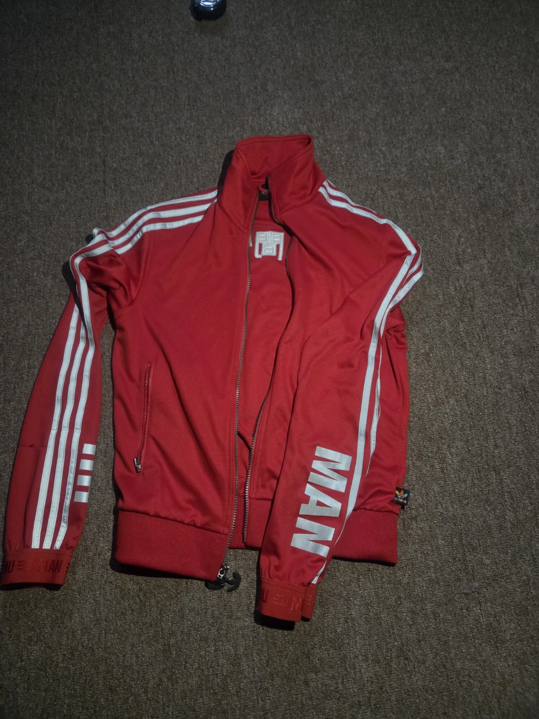 Adidas Pharrell Williams Humanrace Track Jacket Red