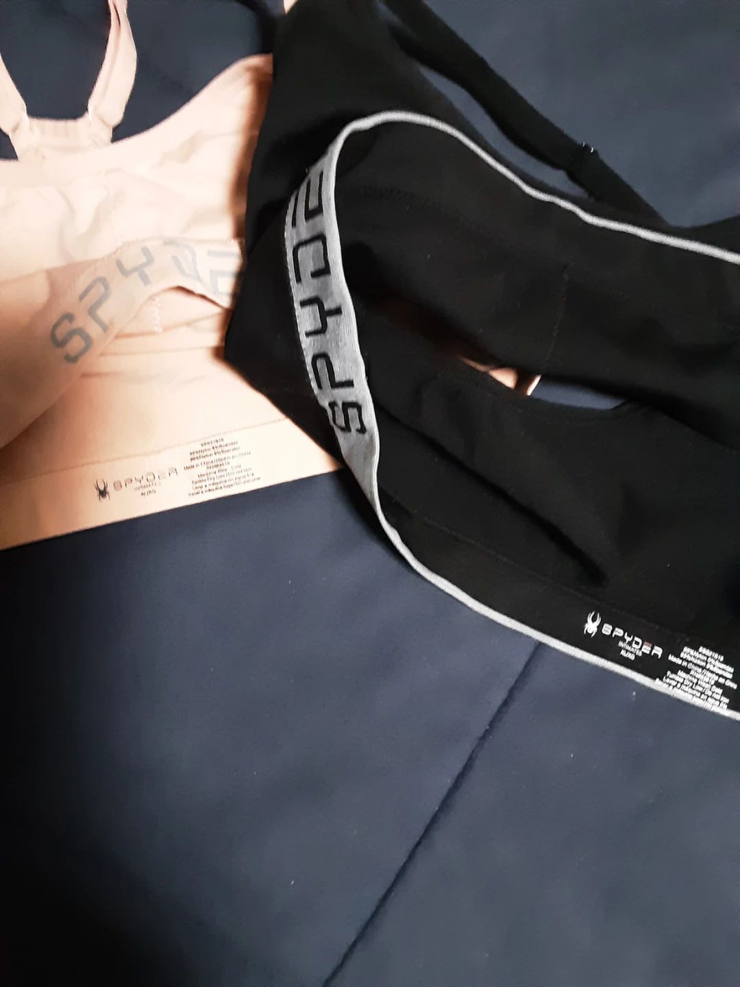Spyder Sports Bras - Black & Pink (2-Pack) - photo 3