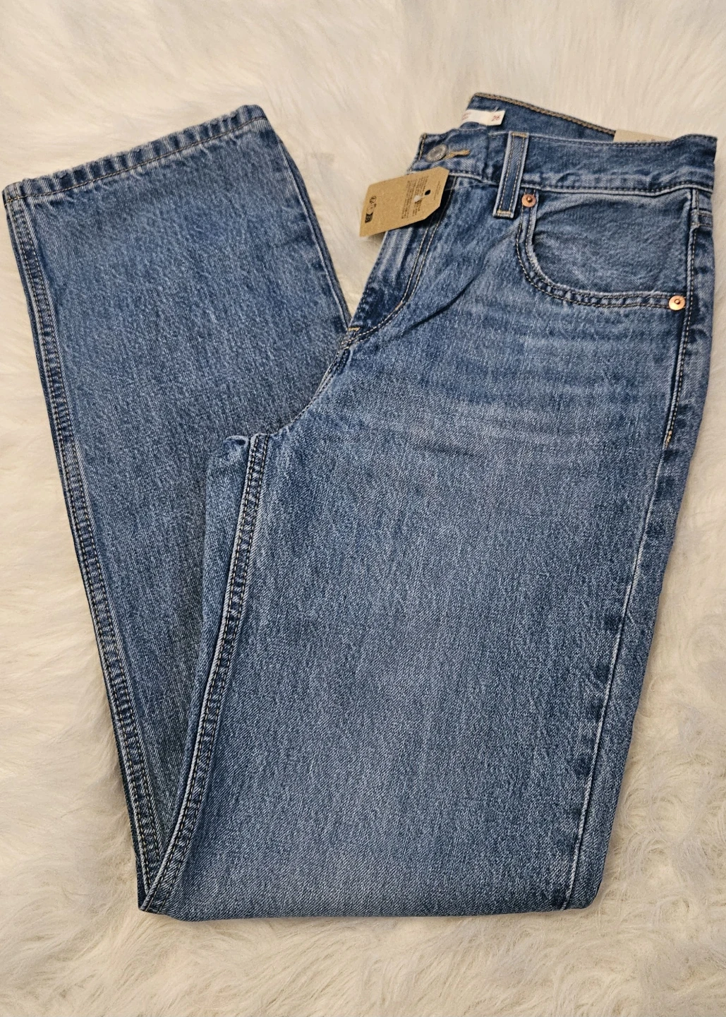 Levi's Low Pro Straight Jeans Women's Size 26 - photo 2