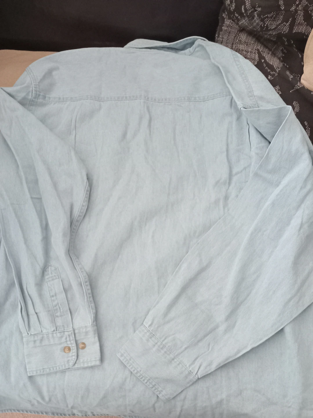 Landmark Men's XL/TG Long Sleeve Denim Shirt 🤎 - photo 2