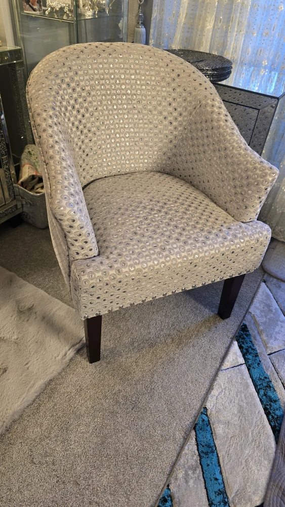 Sparkly Accent Chair