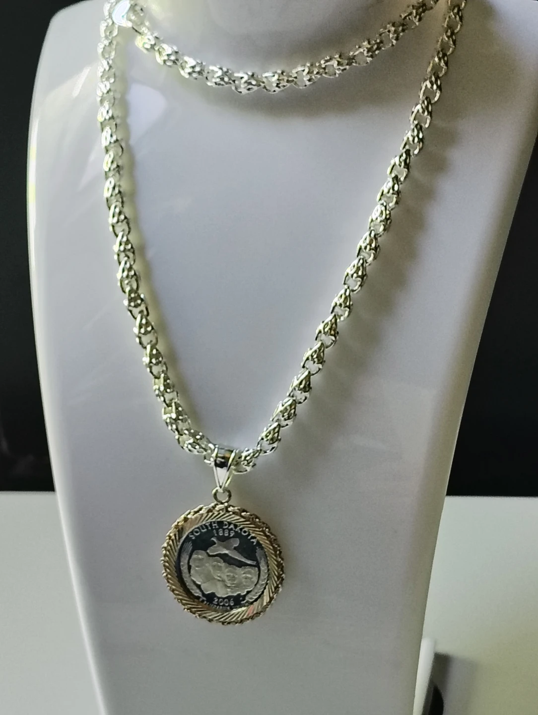 South Dakota 2006 Quarter Necklace - photo 4