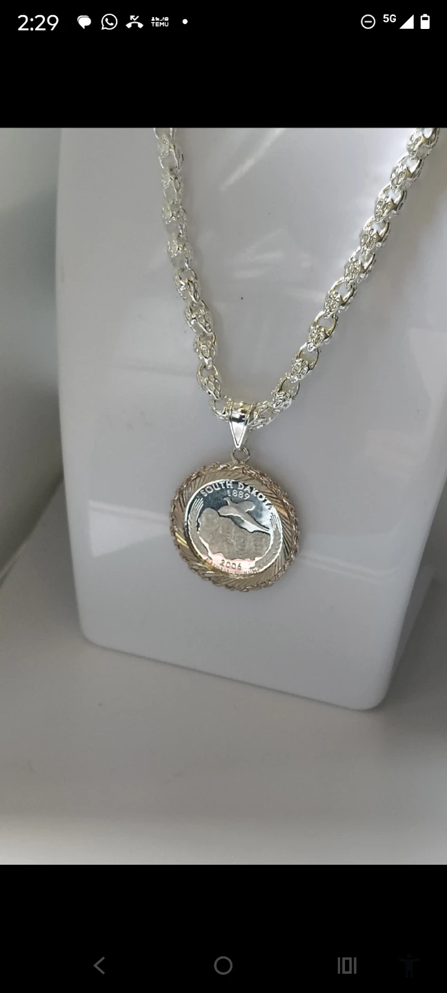 South Dakota 2006 Quarter Necklace - photo 5