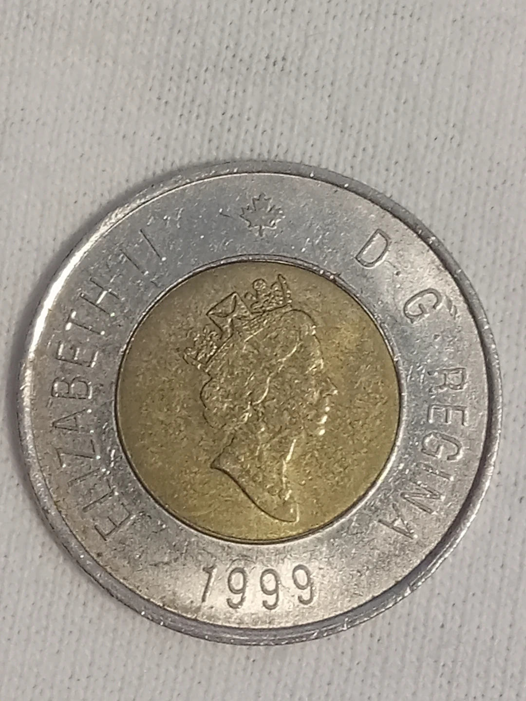 1999 Canadian $2 Nunavut DrummerToonie - photo 2