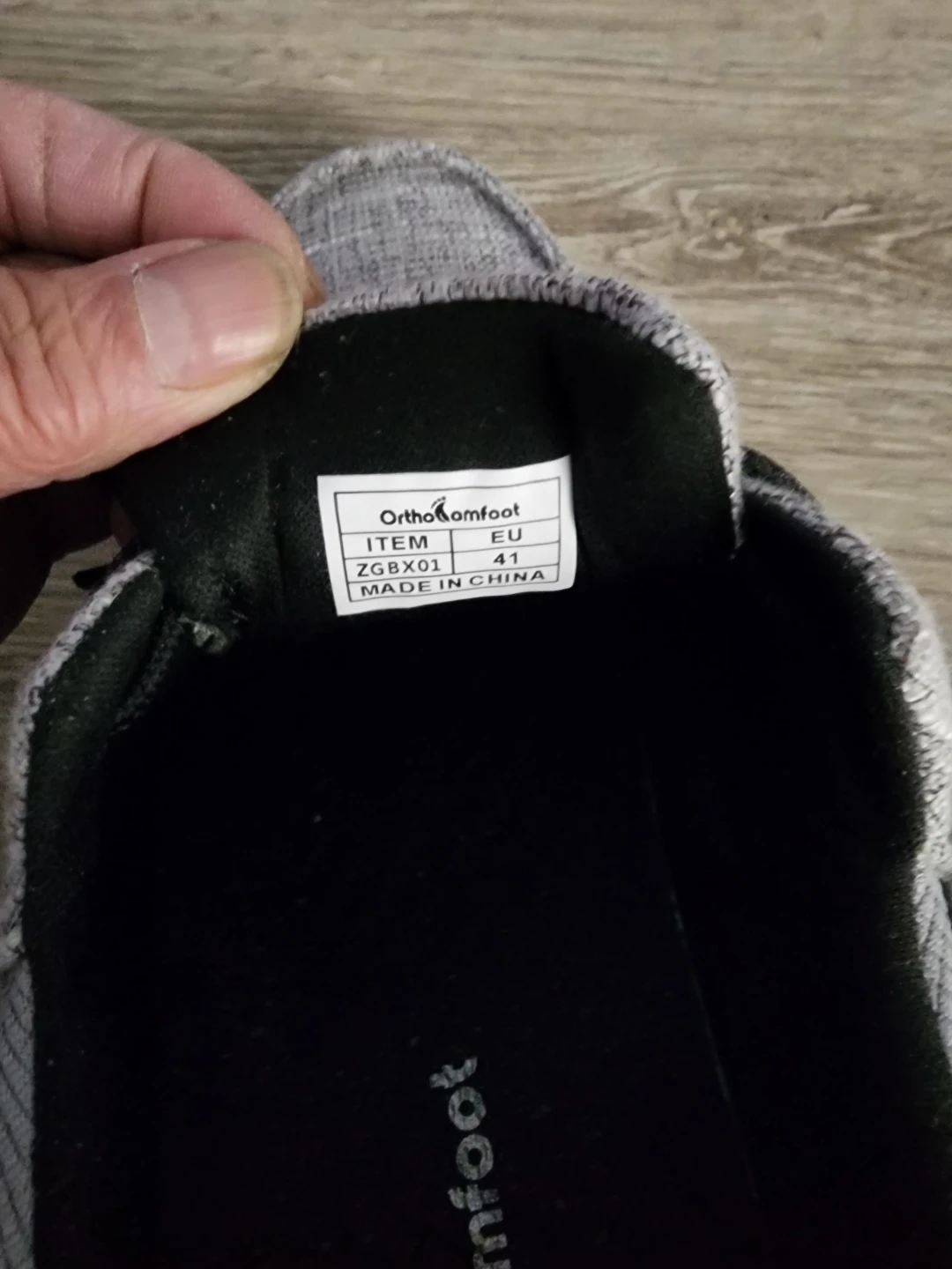 OrthoComfort Grey Boat Shoes EU 41 - photo 4