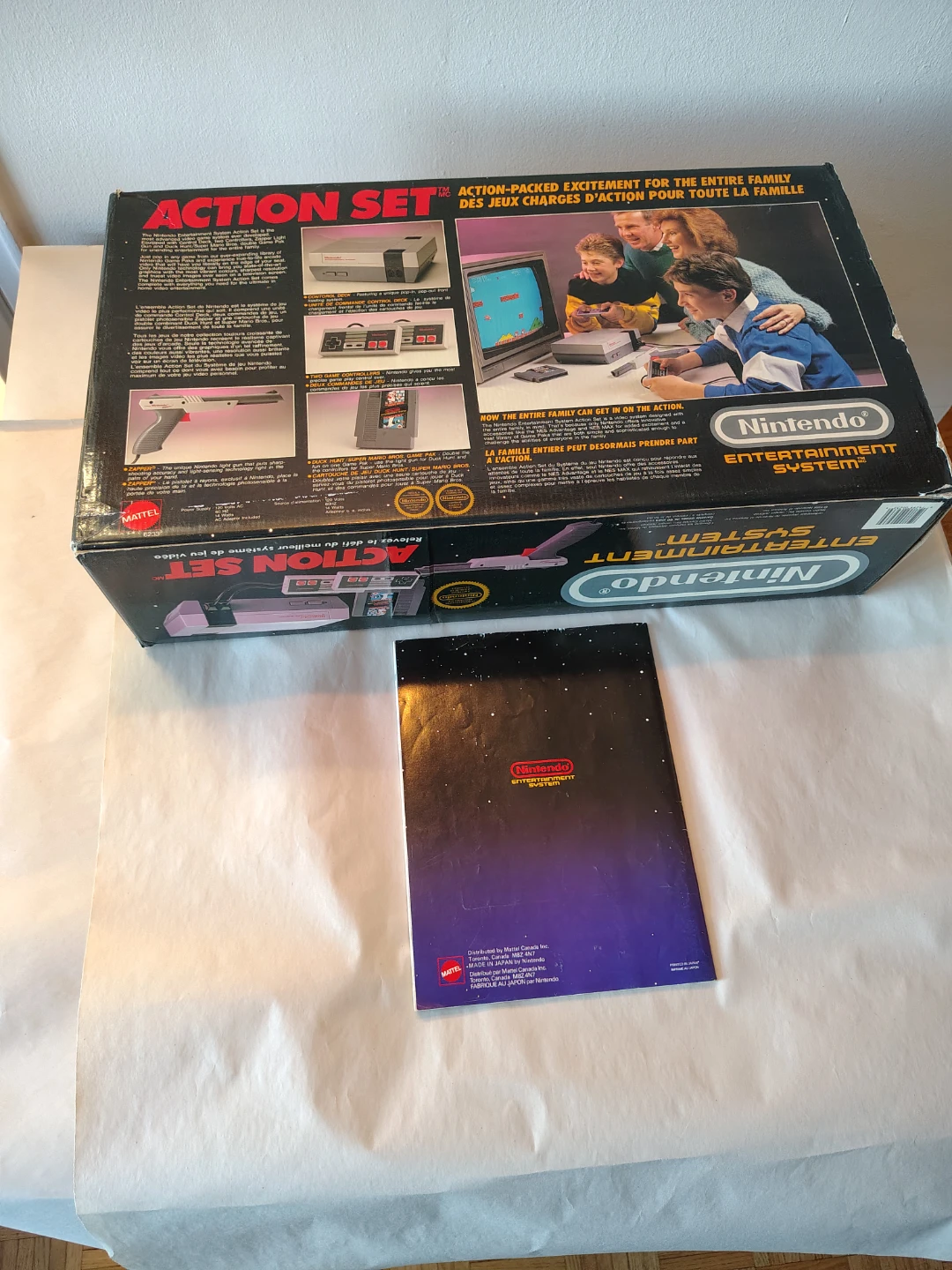 Nintendo NES Box & Manual only - photo 2