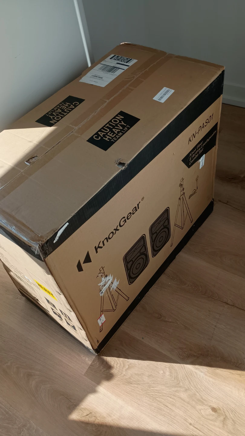 Knox Gear PA System with 2 Speakers and Microphone - photo 2