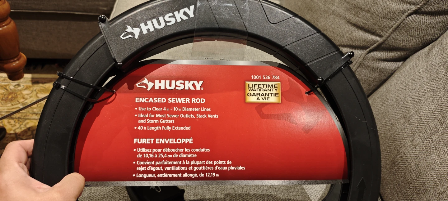 Husky Encased Sewer Rod - photo 5