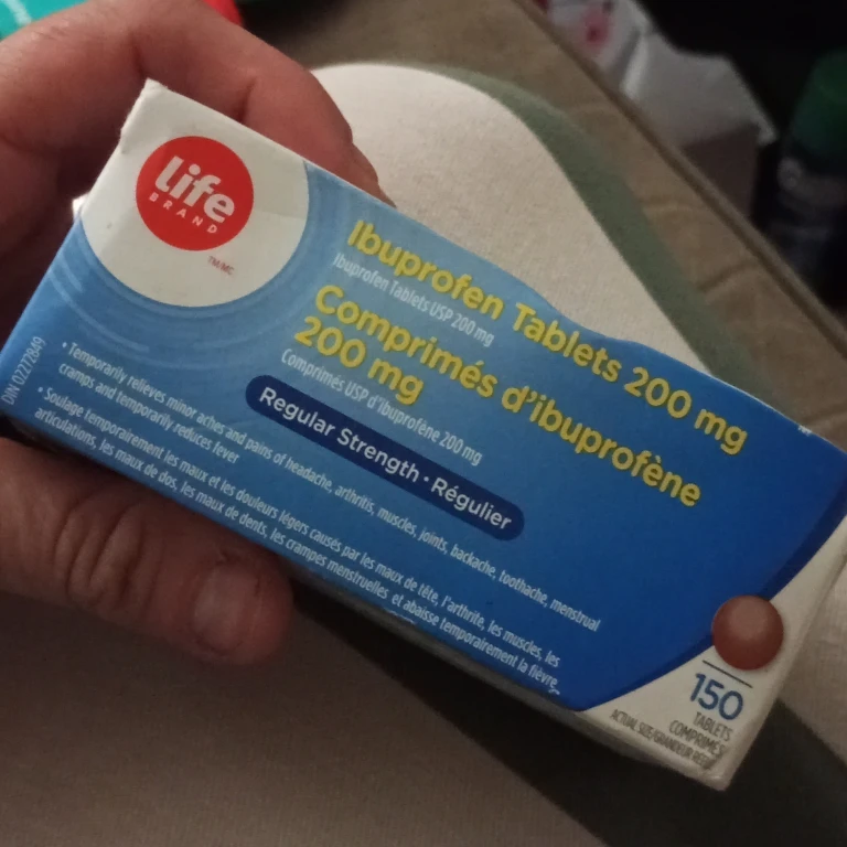 Life Brand Ibuprofen Tablets 200 mg, 150 Count