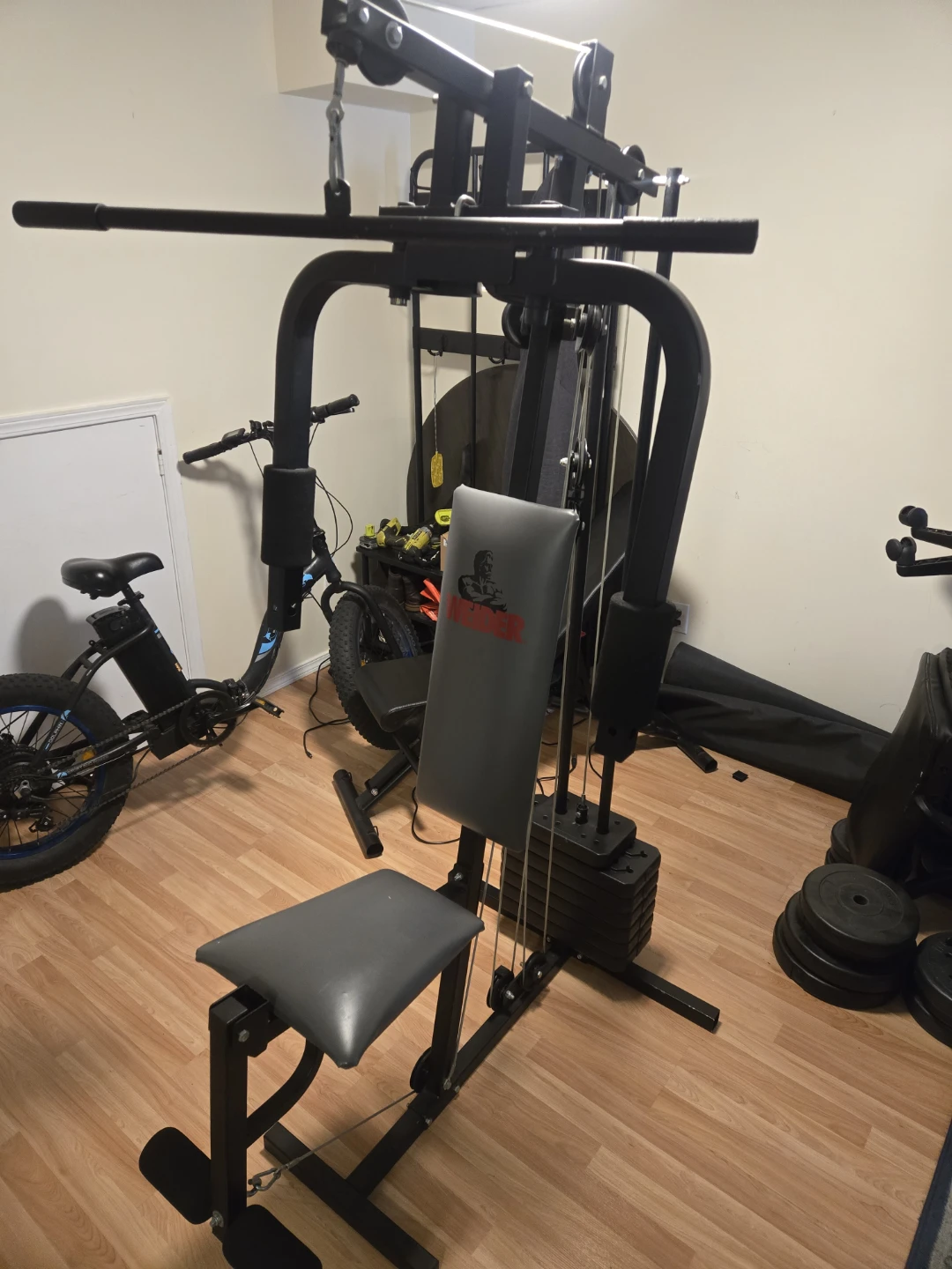 Weider Home Gym Set with Weight Stack