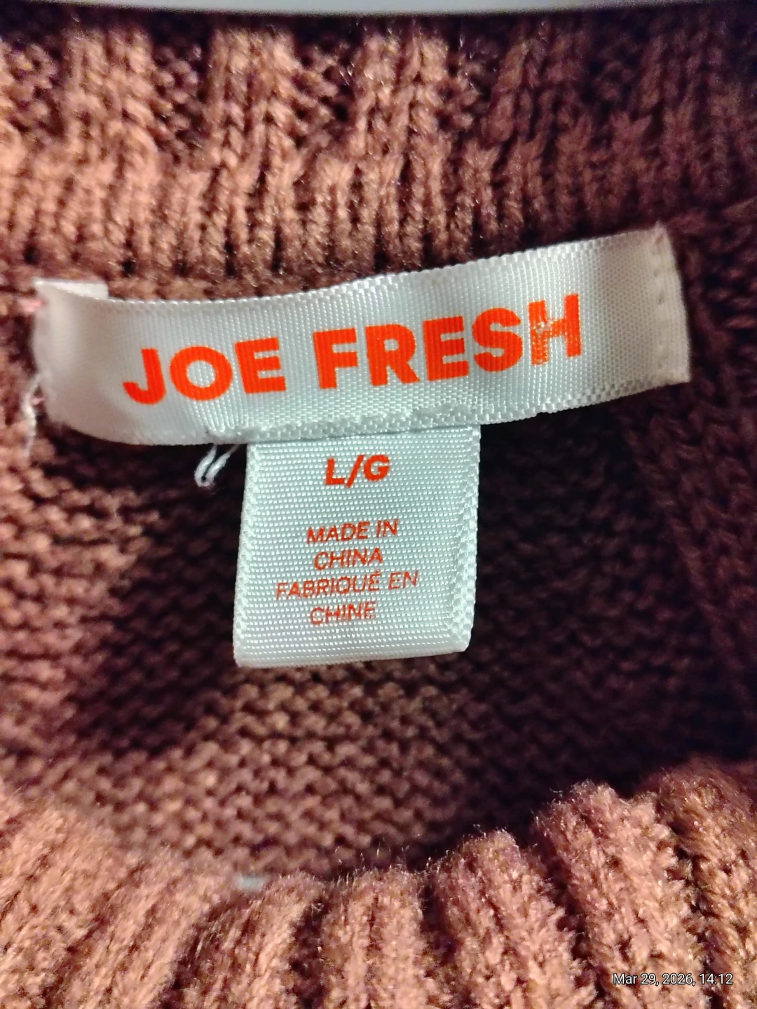 Joe Fresh Cowl Neck Sweater - L/G - photo 2